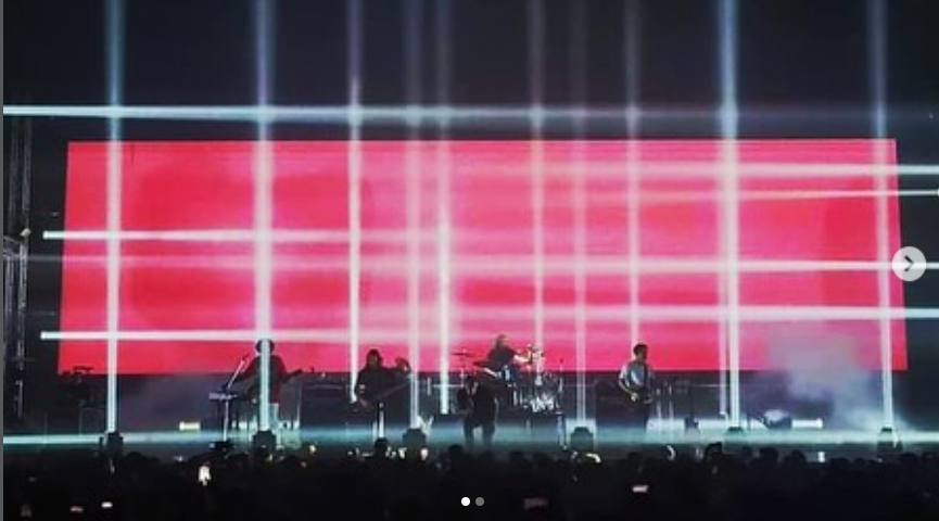 Digital light performance on stage